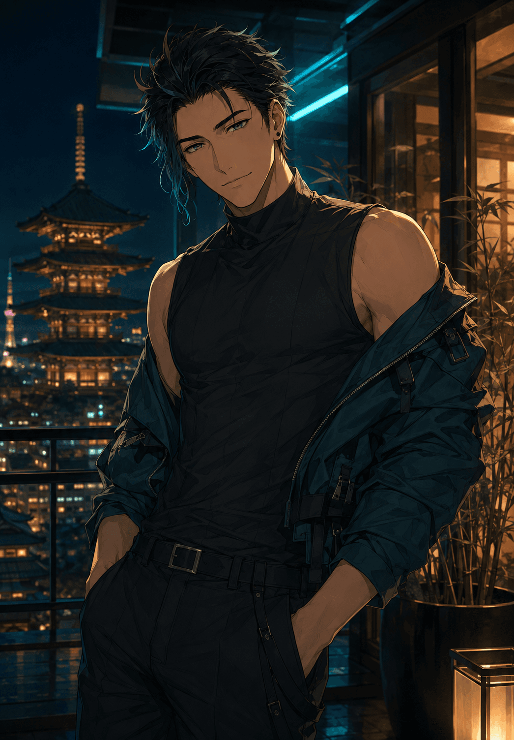 Sora — fictional companion portrait